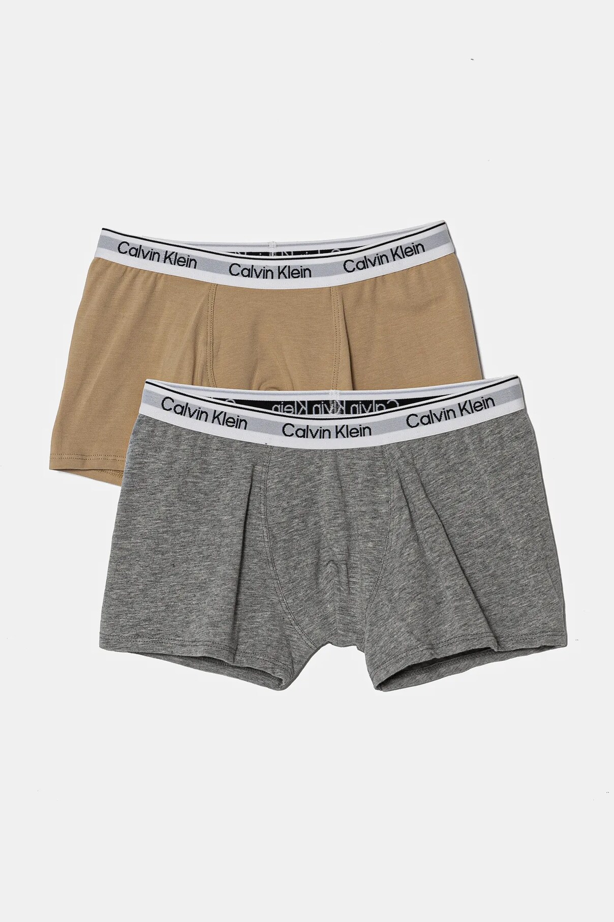 

Детские шорты-боксеры 2 шт. в упаковке Calvin Klein Underwear, бежевый
