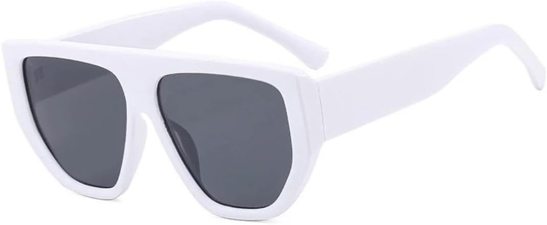 

Солнцезащитные очки с защитой от УФ-излучения UV400 | Градиентные линзы | Легкая оправа | Для женщин и мужчин | Для занятий спортом на открытом воздухе и вождения DSVIGF, White