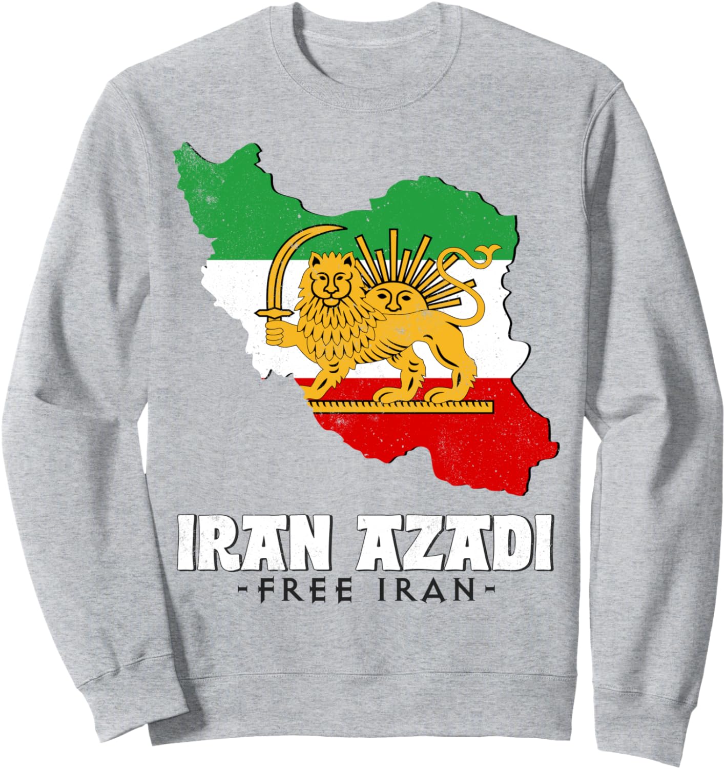 

Флаг Ирана, карта Ирана, ИРАН АЗАДИ, Свободный Иран, толстовка «Иранская революция», серая Protest Supply - #Freeiran Women Life Freedom Iran, Серый, Флаг Ирана, карта Ирана, ИРАН АЗАДИ, Свободный Иран, толстовка «Иранская революция», серая Protest Supply