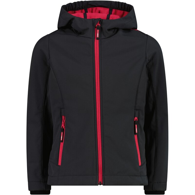 

Функциональная куртка с капюшоном, софтшелловая куртка Cmp, цвет antracite-carminio 05uu