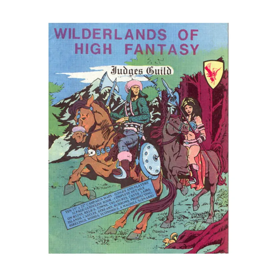

Модуль Wilderlands of High Fantasy (4th Printing), Dungeons & Dragons Fantasy Modules (W - Z) (Judges Guild)