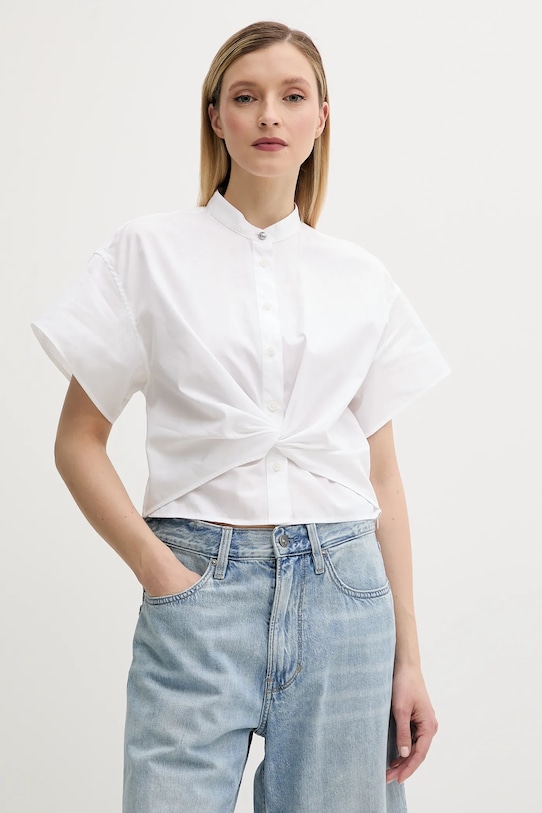 

Хлопковая рубашка Rag & Bone, белый