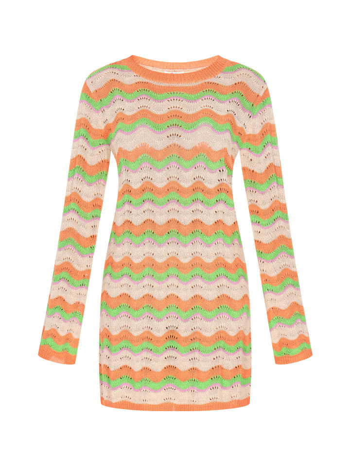 

Платье до колена IZIA, цвет orange multicolor