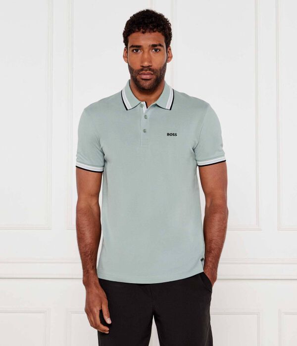 

Рубашка поло Regular fit Boss Green, зеленый