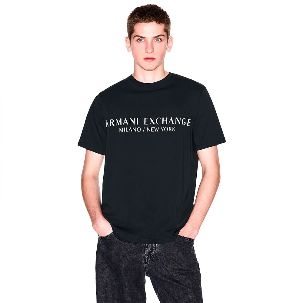 

Футболка с коротким рукавом Armani Exchange 8NZT72_Z8H4Z, черный
