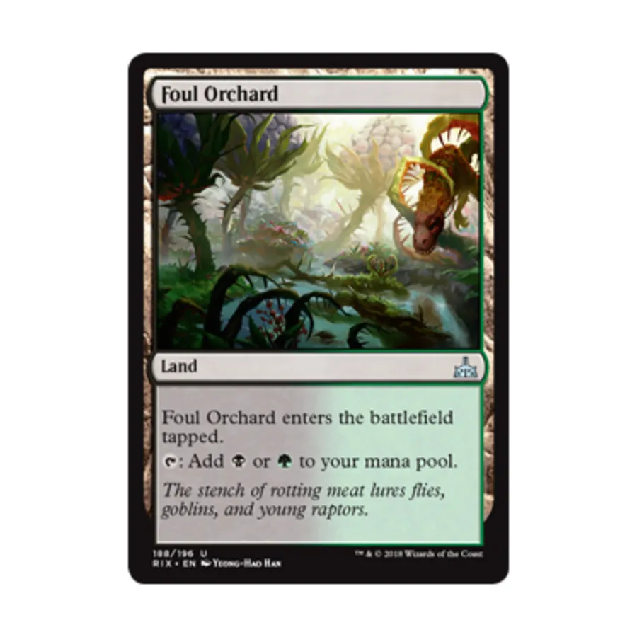 

CCG Грязный сад (U), MTG - Rivals of Ixalan
