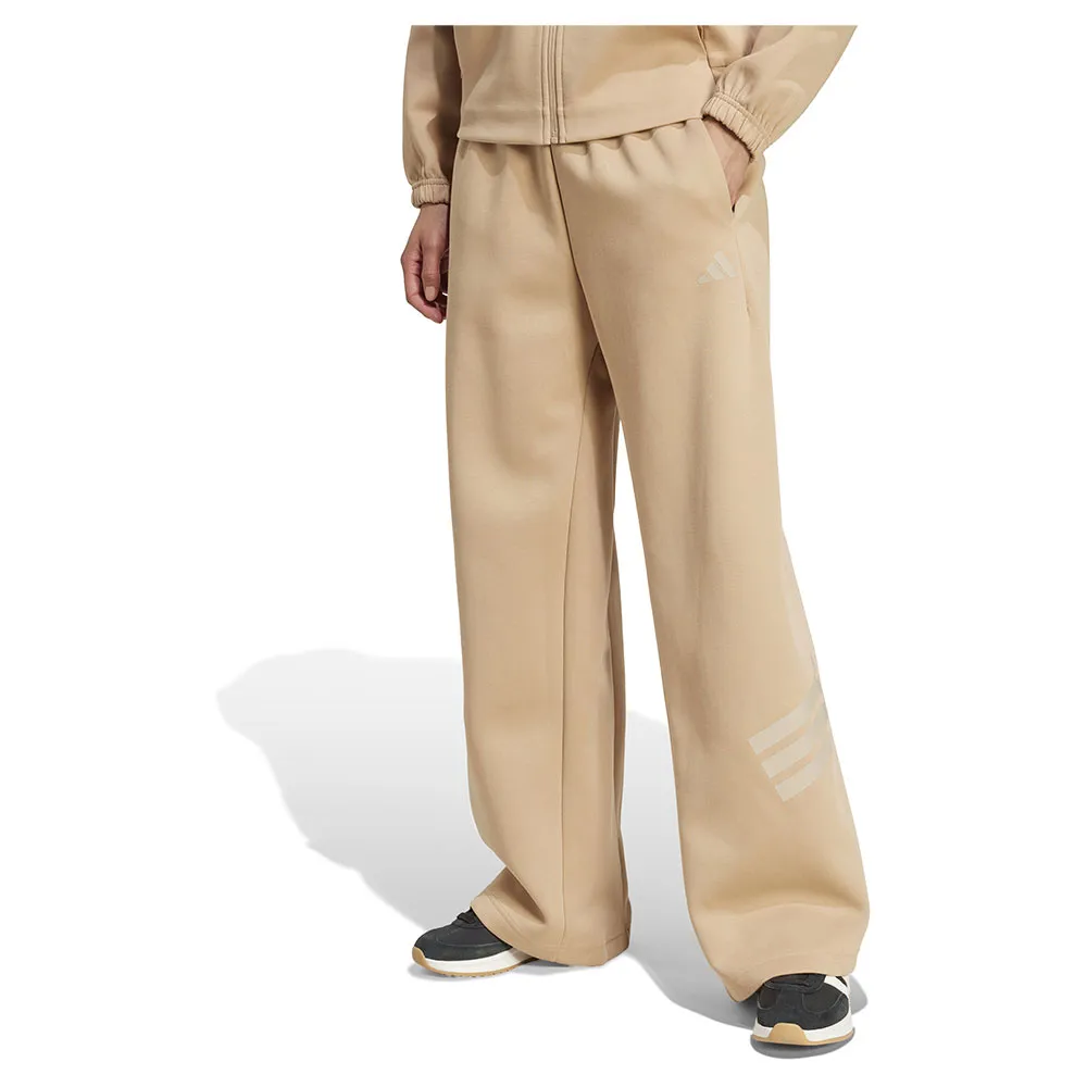 

Брюки adidas Future Icons 3 Stripes Open-Hem, бежевый