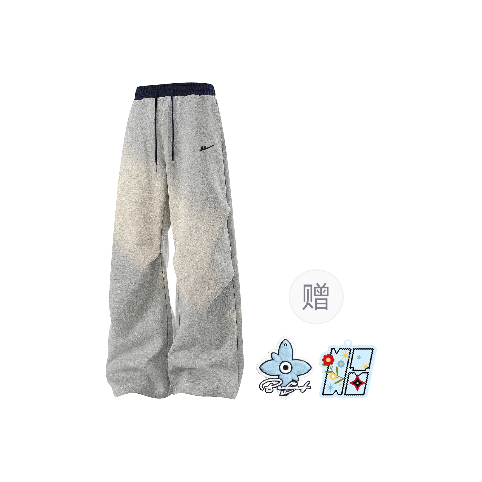 

Повседневные брюки женские Moderate Straight Fit WARRIOR, heather серый[free badge+scented sachet charm]