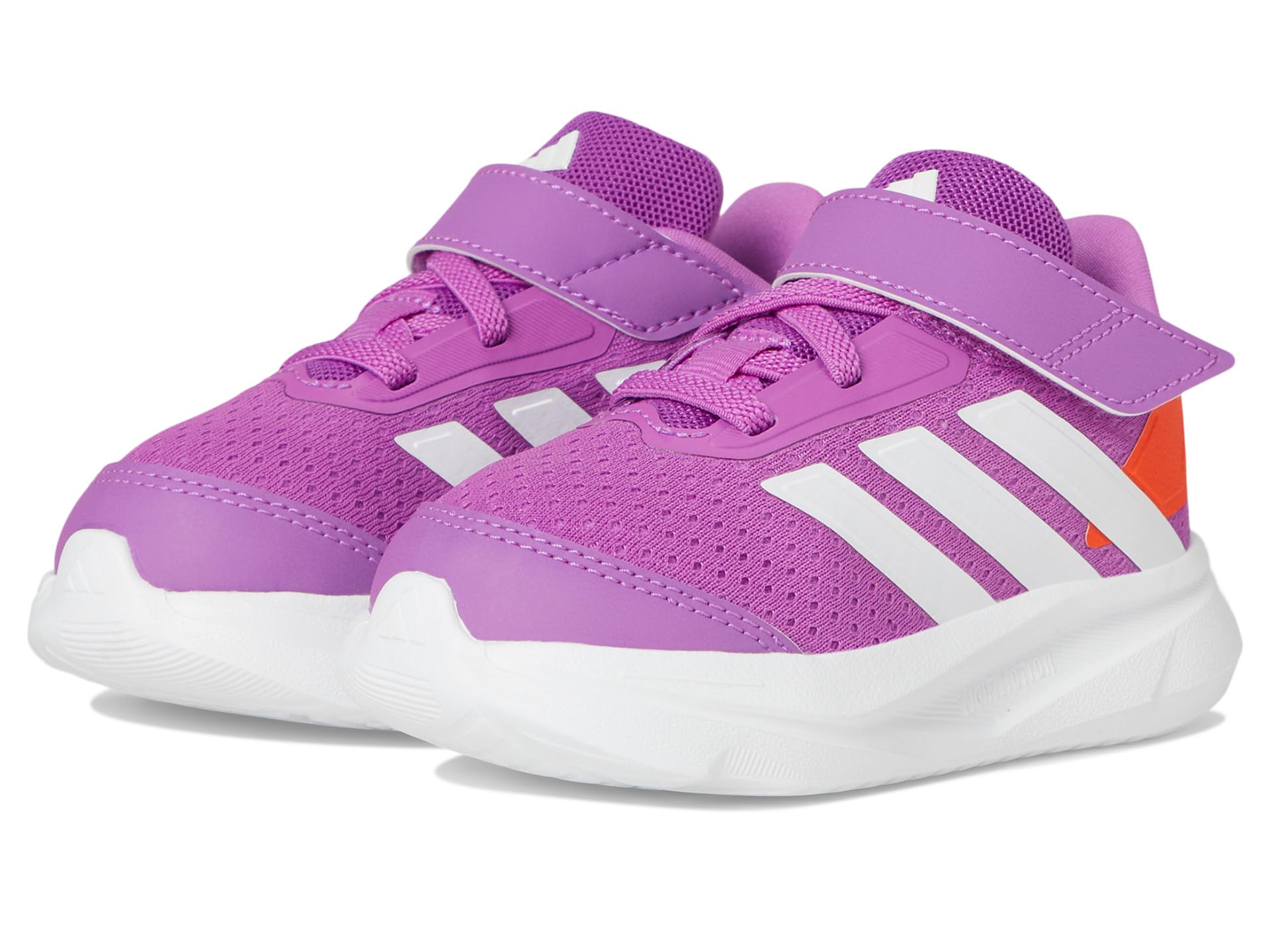 

Кроссовки Adidas Kids Duramo Sl 2.0 Elastic Lace Sportswear Shoes, Purple Burst/White/Impact Orange