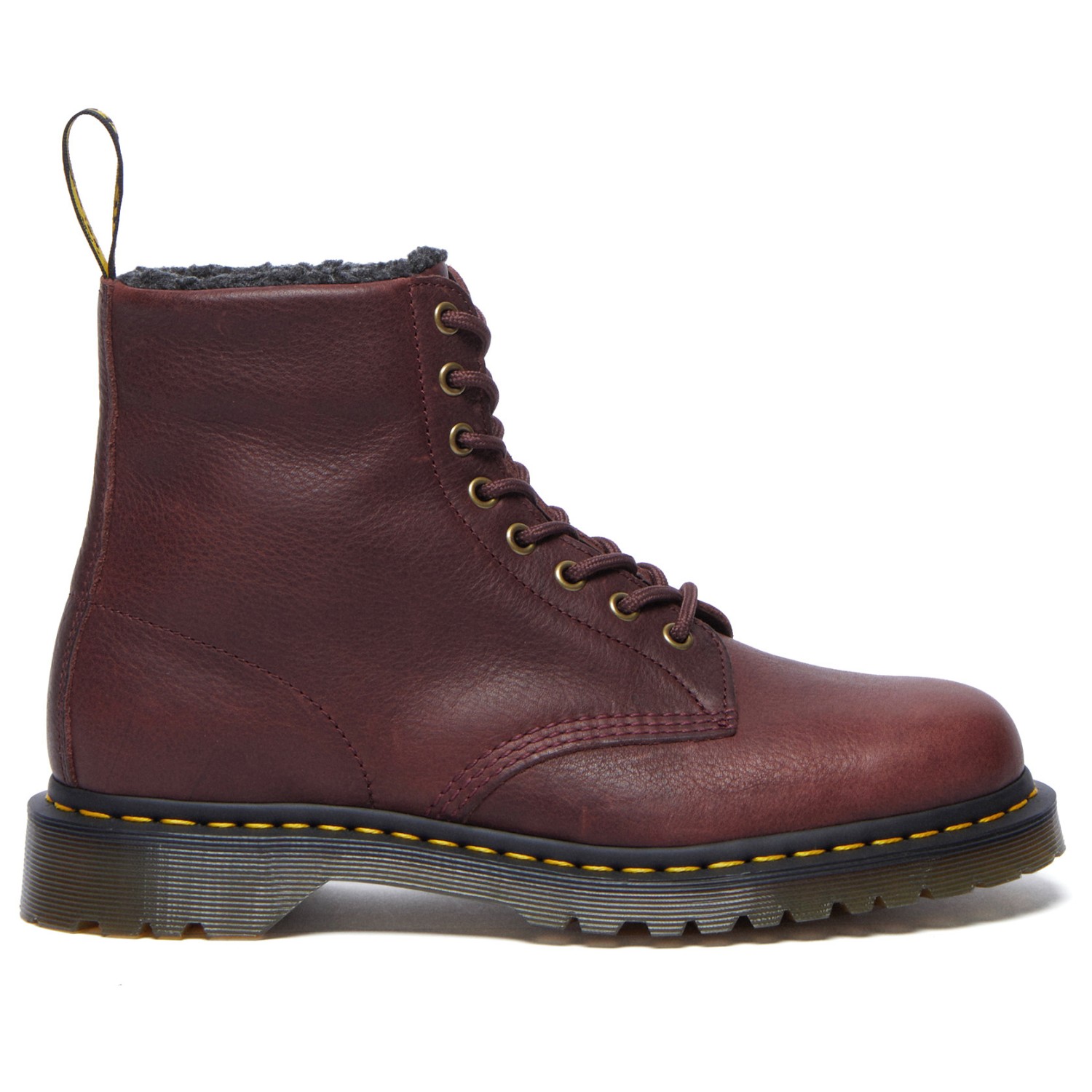 

Зимняя обувь Dr. Martens 1460 WL Grizzly, цвет Cherry Red