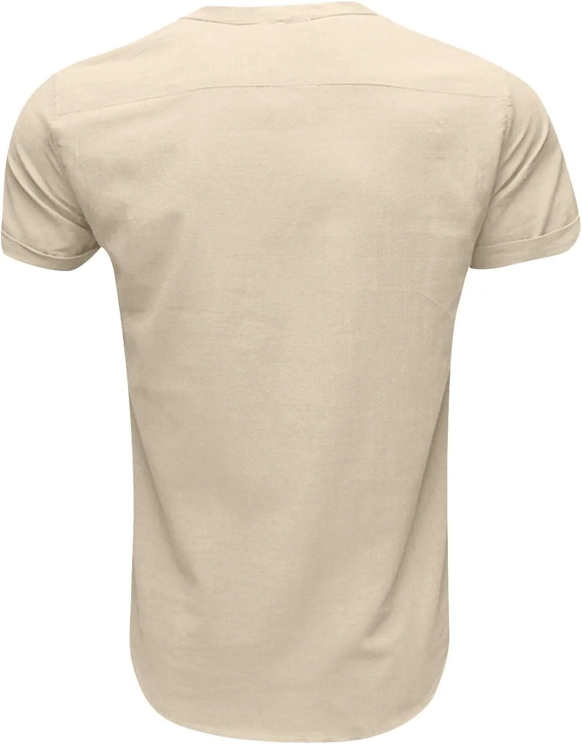 Мужская хенли футболка для тренировок, летняя casual, размеры S-3XL — фото 4