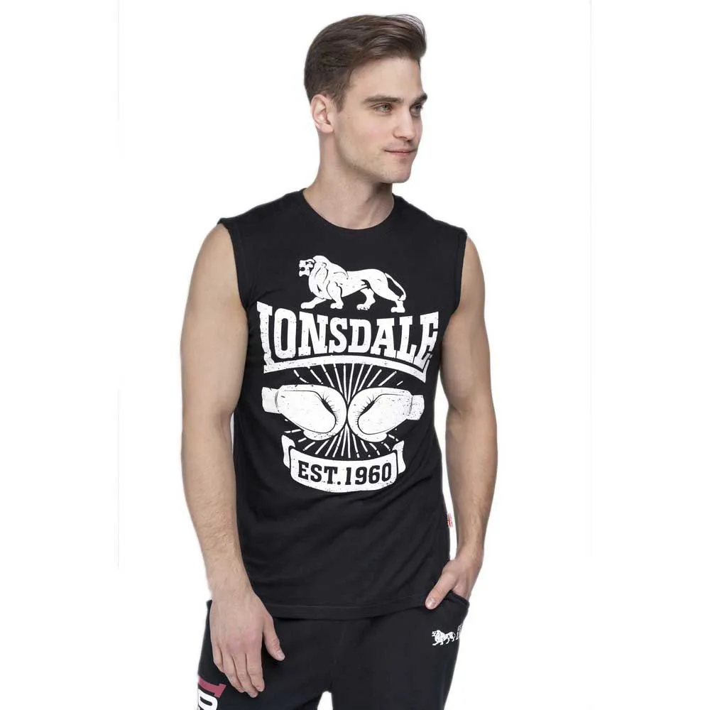 

Футболка без рукавов Lonsdale Cleator, черный