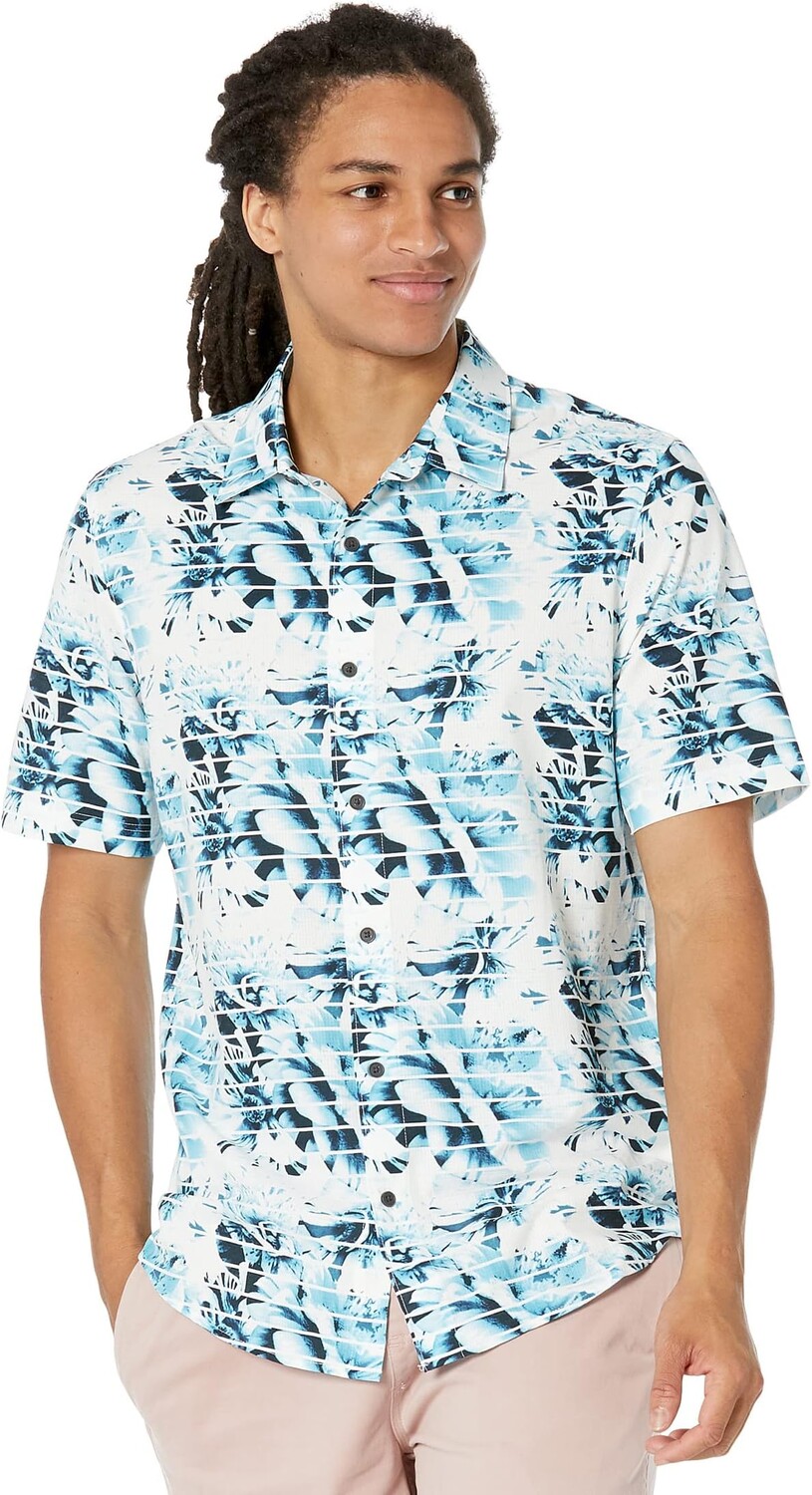 

Рубашка Oakley Everywhere Verve Short Sleeve Woven, цвет Floral Print Aviator