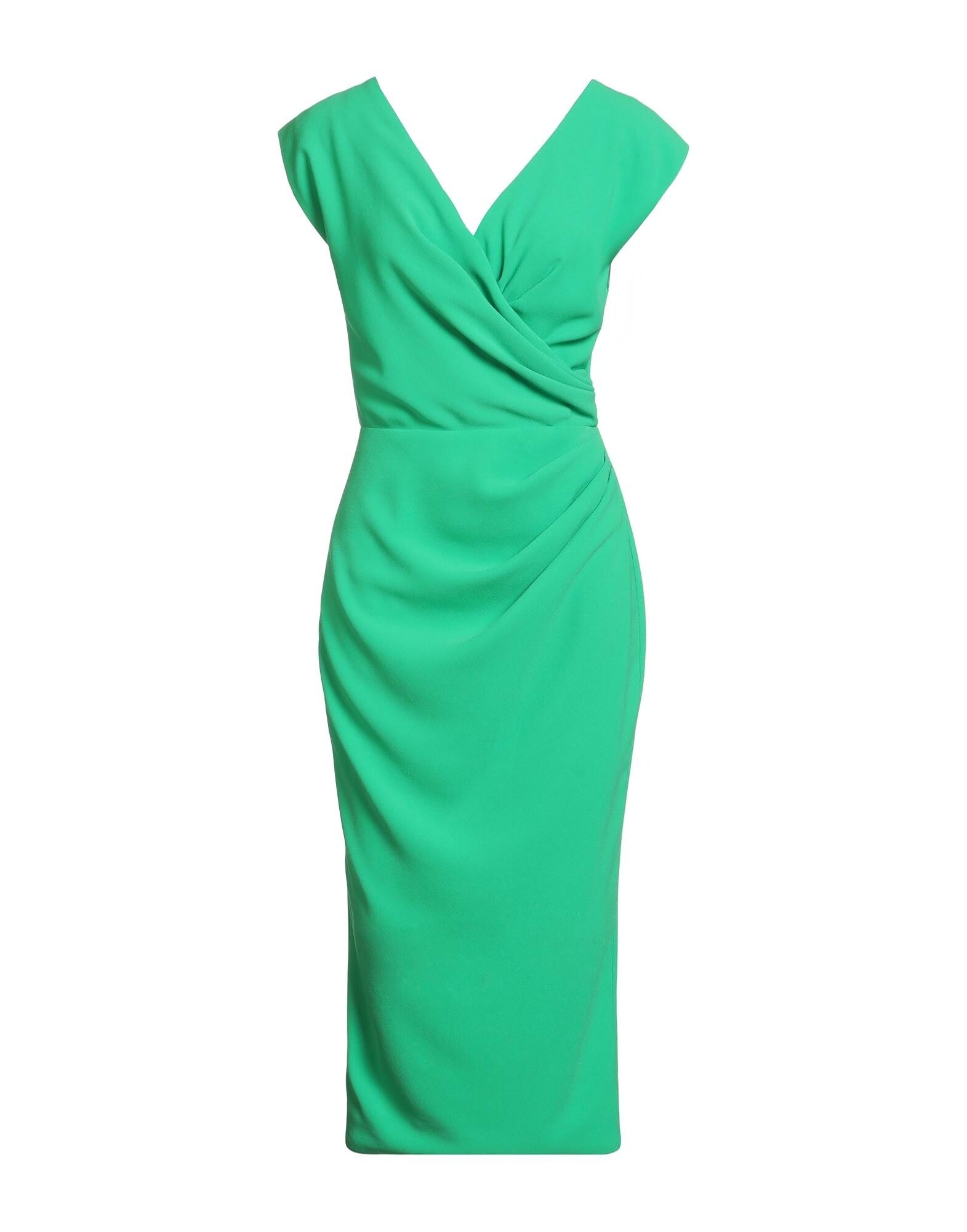 

Платье миди Rhea Costa, зеленый
