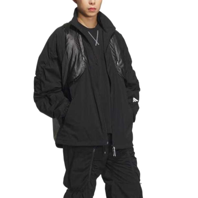 

Adidas Унисекс куртка черная и ярко-белая, Black/Bright White