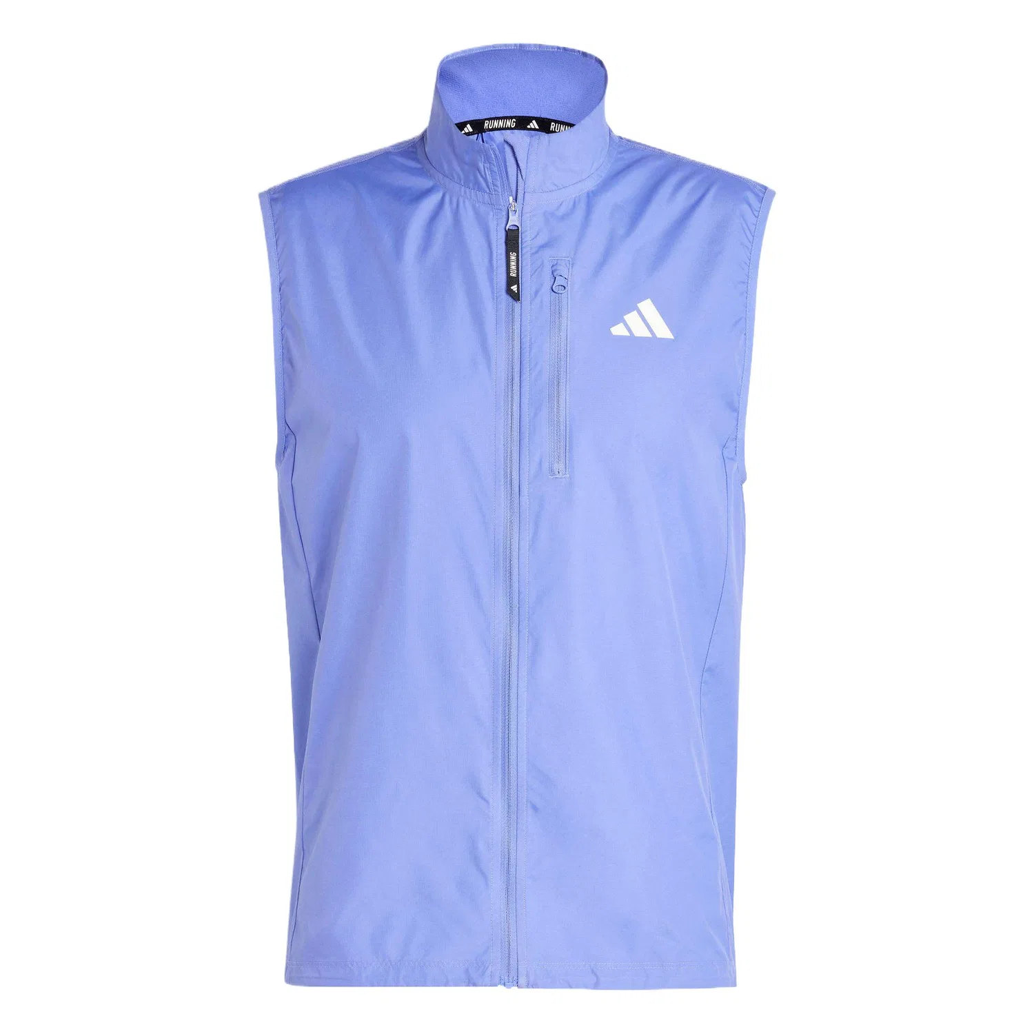 Жилет мужской на молнии Adidas фиолетовый