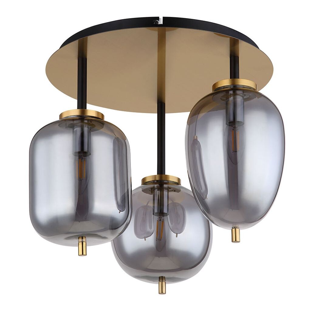 

Потолочный светильник, плафоны, латунь, D 46 см Globo Lighting
