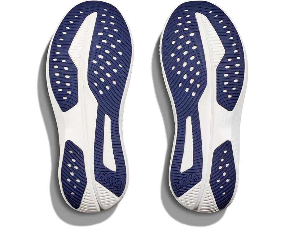 Кроссовки Hoka Kids Hoka Kids Mach 6 Sneaker(Big Kid), цвет Lettuce/Bellwether Blue — фото 3