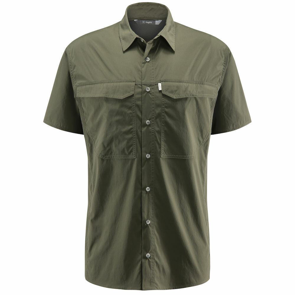 

Рубашка Haglöfs Wanderhemd Salo Shirt, цвет Deep woods