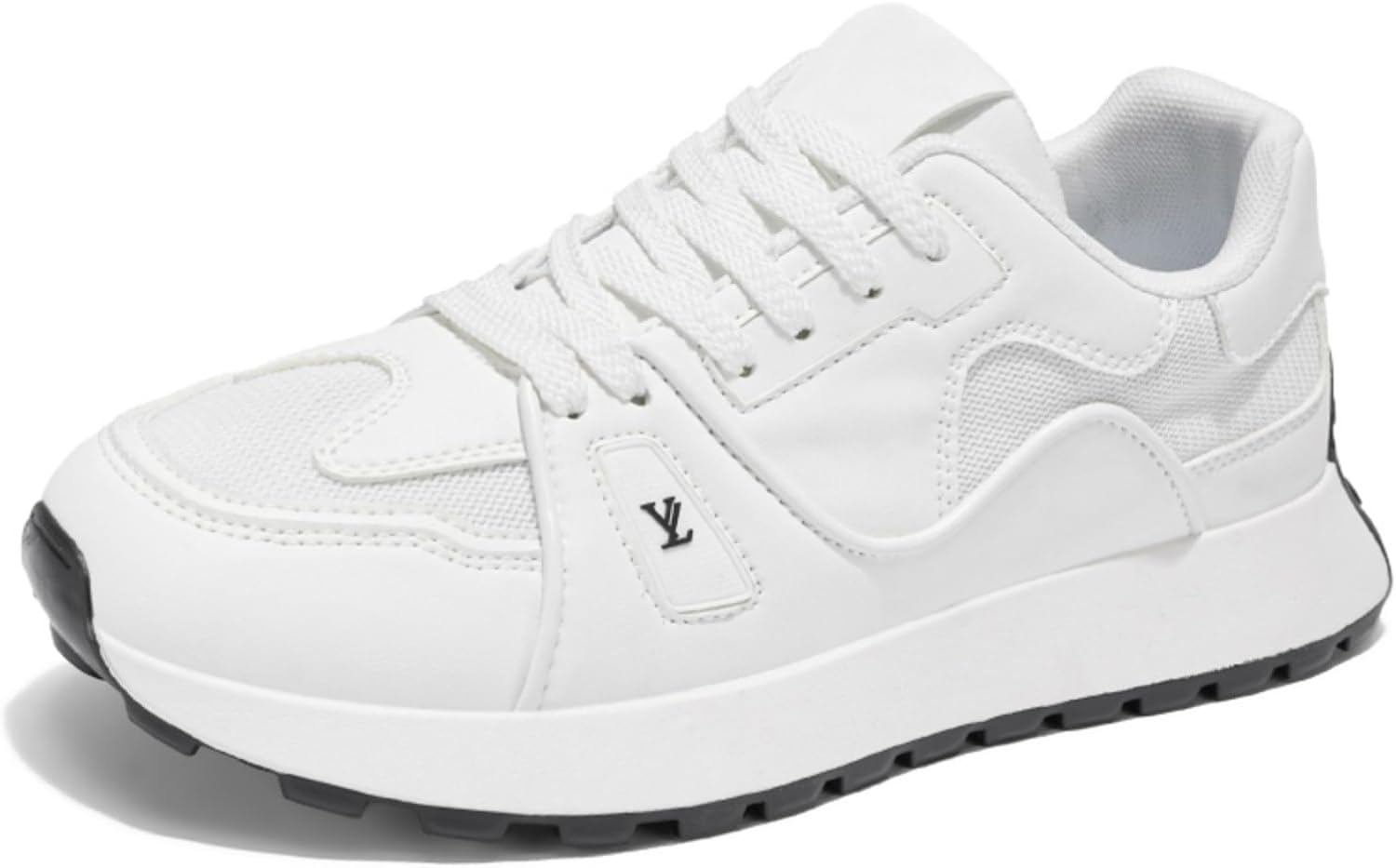 

Мужские удобные повседневные кроссовки для скейтбординга и прогулок, модная мужская спортивная обувь, подходит для ходьбы, тенниса, бега и других видов спорта, стильная и универсальная Aokisx, белый