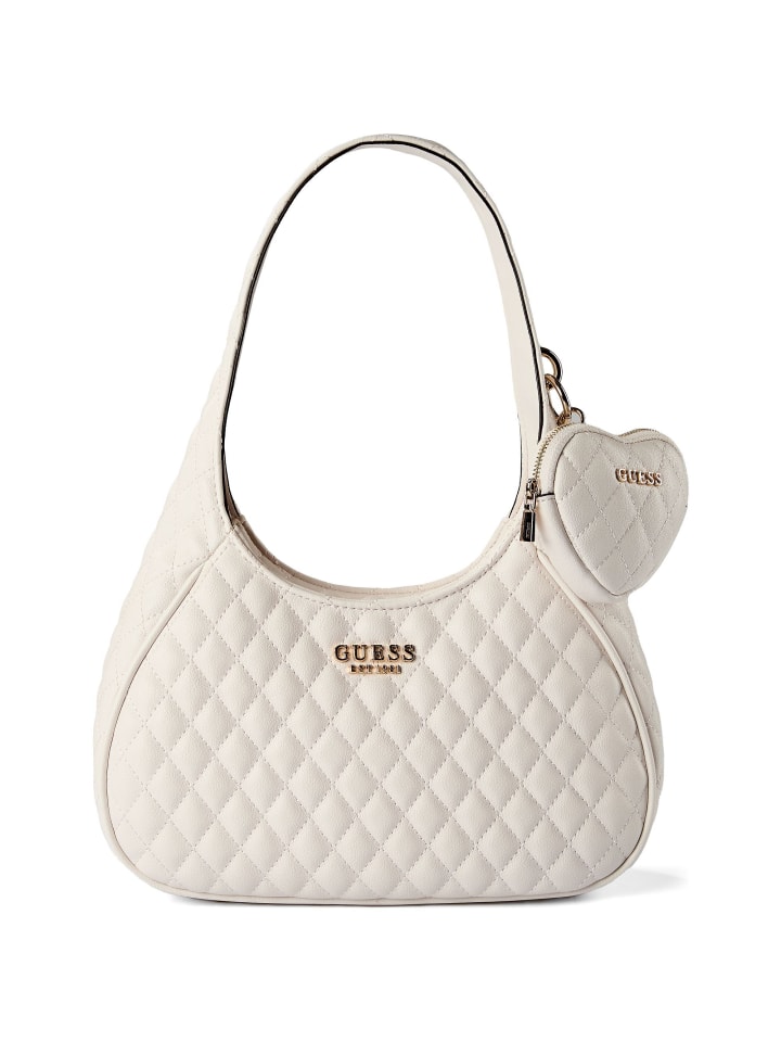 

Guess Сумка Atabey через плечо, 26 см, кремового цвета
