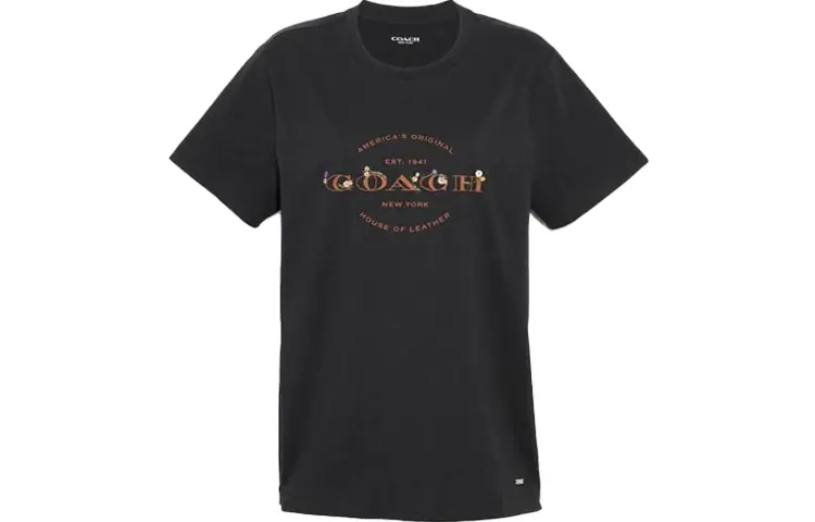 

ТРЕНЕРА Женская футболка COACH, цвет Black