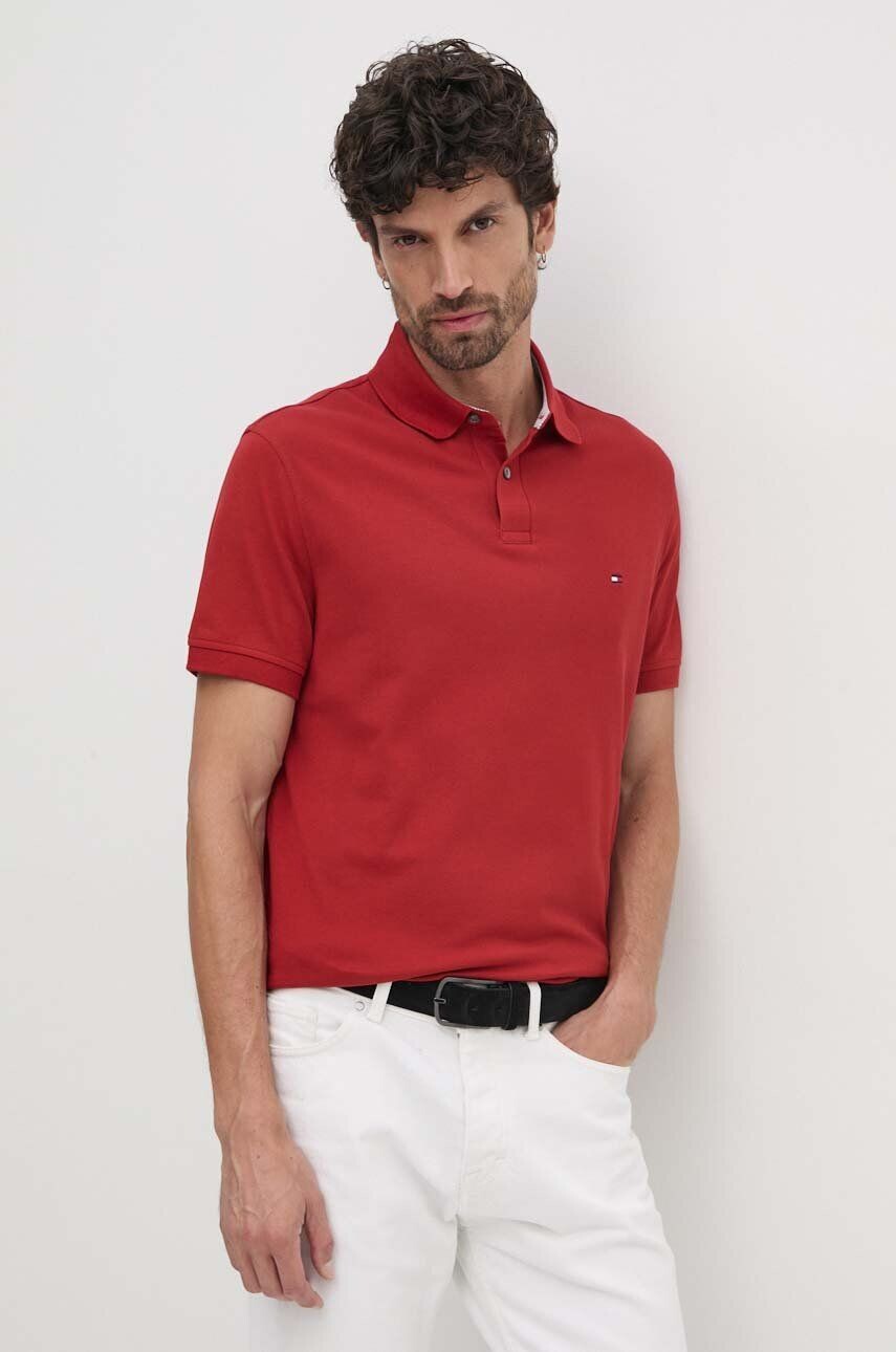

Футболка-поло Tommy Hilfiger, гранатовый