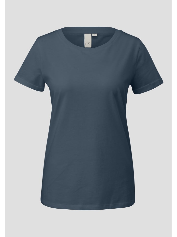 

QS Футболка цвета 5820_темно-синий