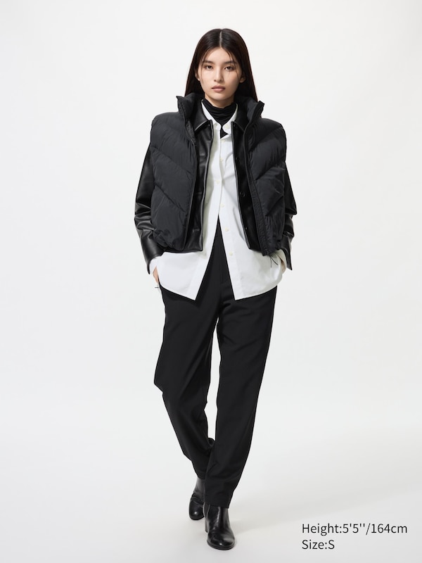 

Теплые эластичные брюки Uniqlo, 09 black