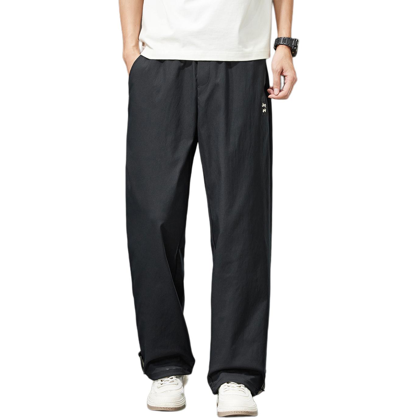 

Повседневные брюки Unisex Moderate Straight Fit Jeep, pure черный