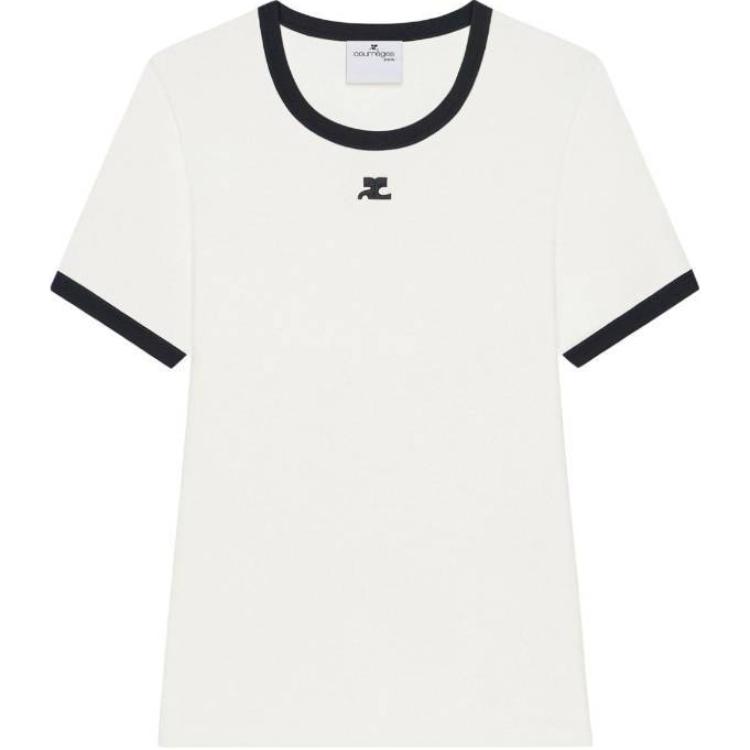 

Футболка Courrèges Heritage COURREGES, белый