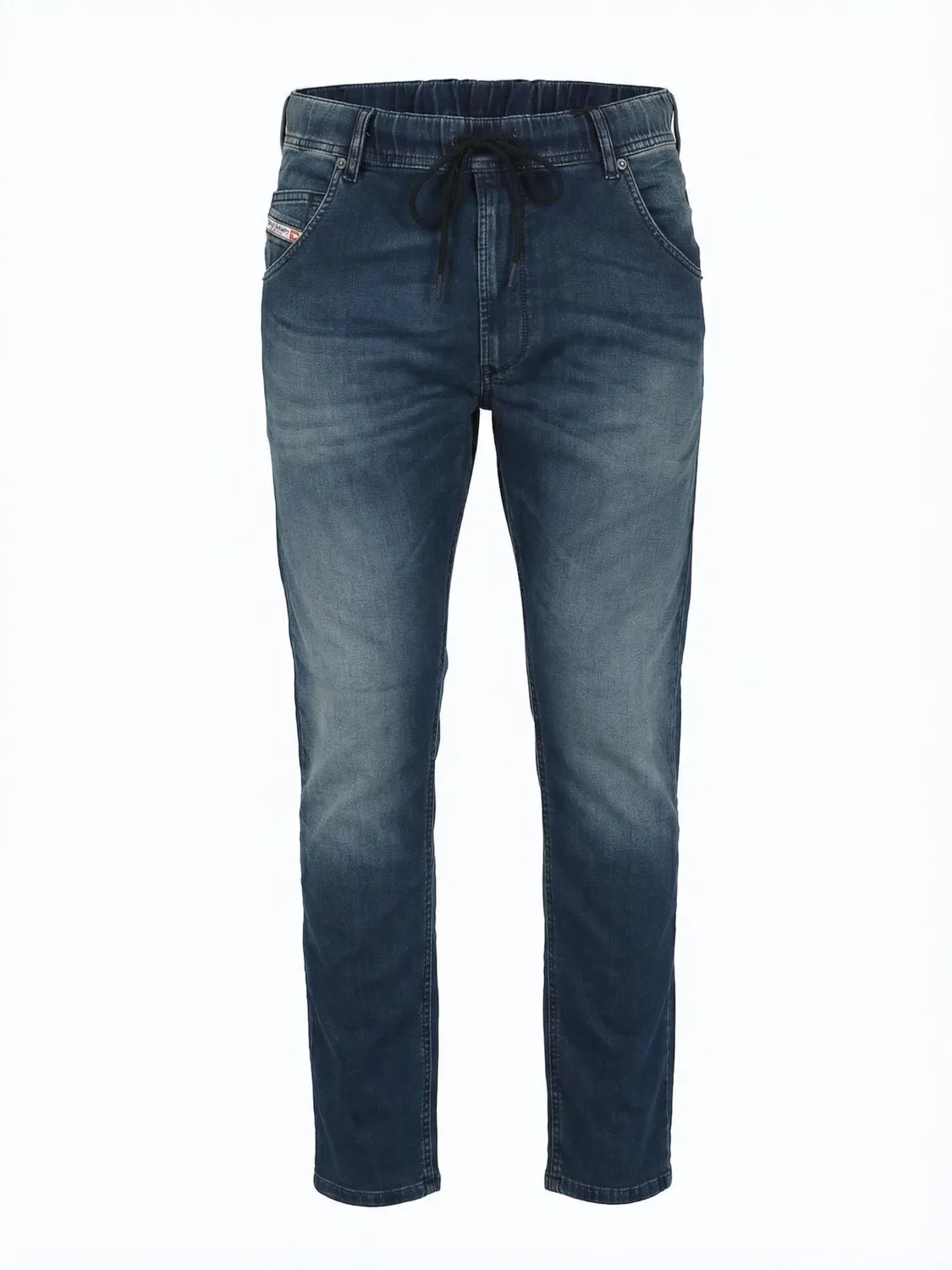 Зауженные джинсы Diesel 2030 D-KROOLEY JOGGJEANS Superstretch & Supersoft в пыльно-голубом цвете
