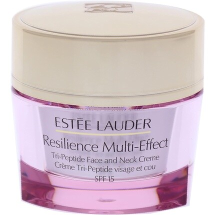 Крем для лица Estée Lauder — Estee Эластичный мультиэффектный и шеи Spf15 для нормальной/комбинированной кожи, EsteE, 50 мл — фото 2