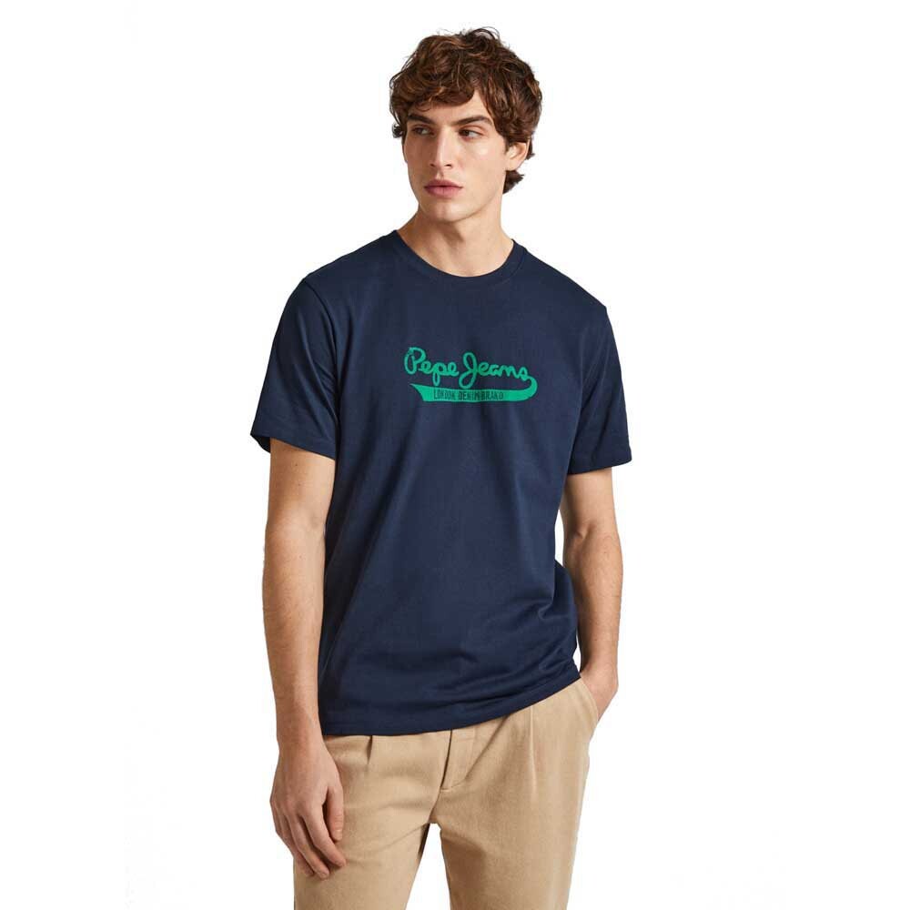 

Футболка с коротким рукавом Pepe Jeans Claude, синий