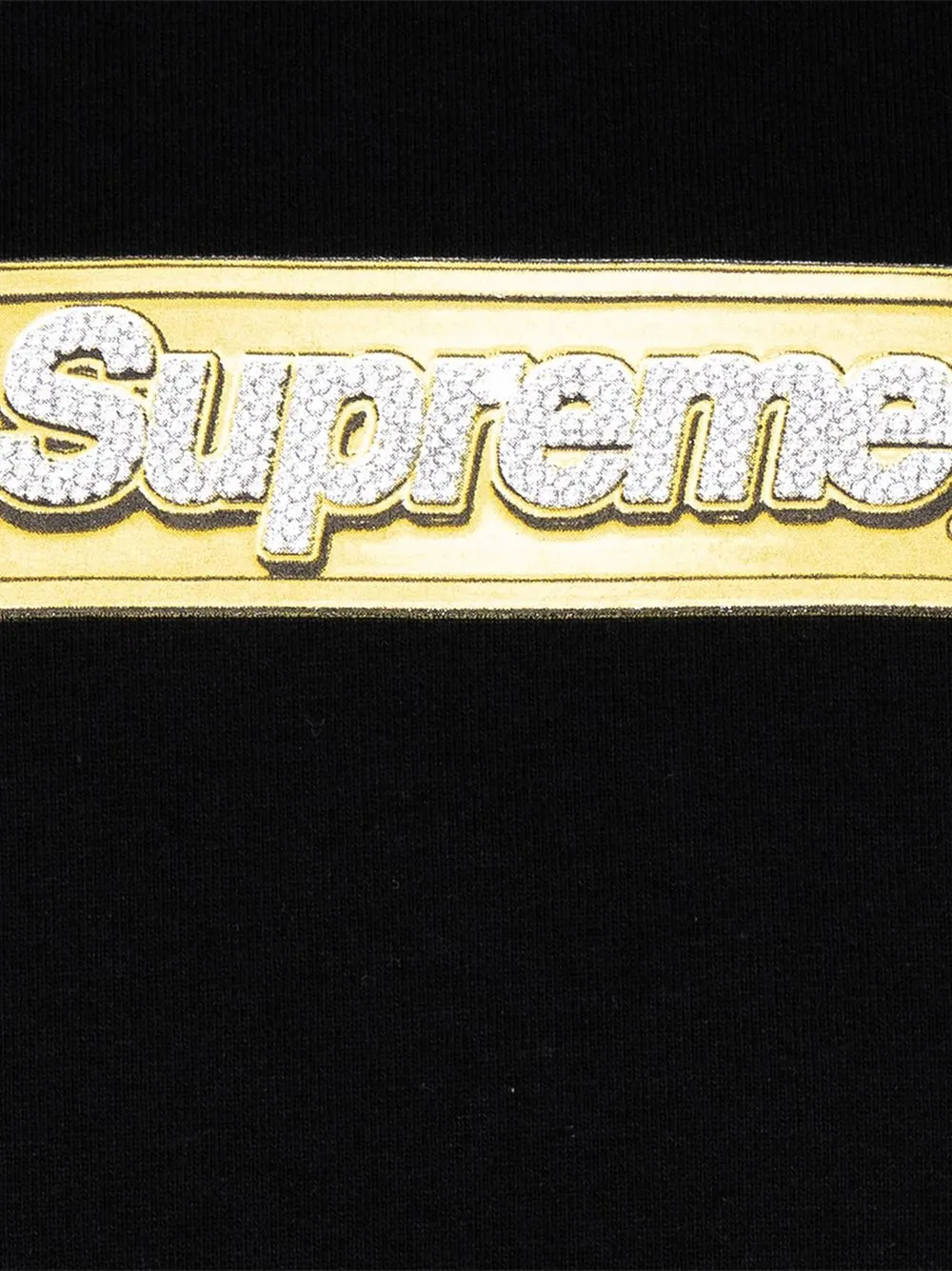 Худи Bling Box Logo Supreme, черный — фото 3