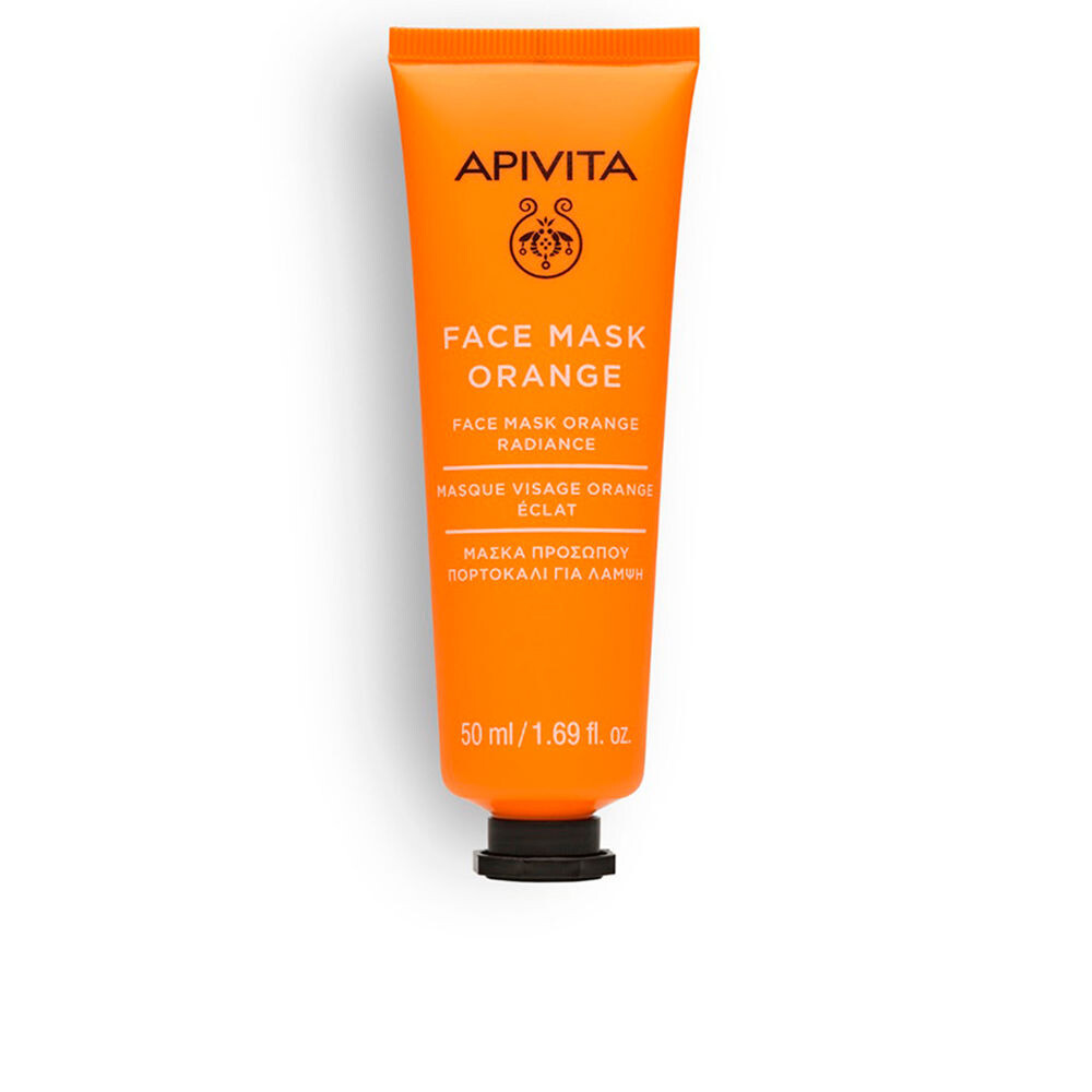 

Маска для лица Mascarilla facial iluminadora con naranja Apivita, 50 мл