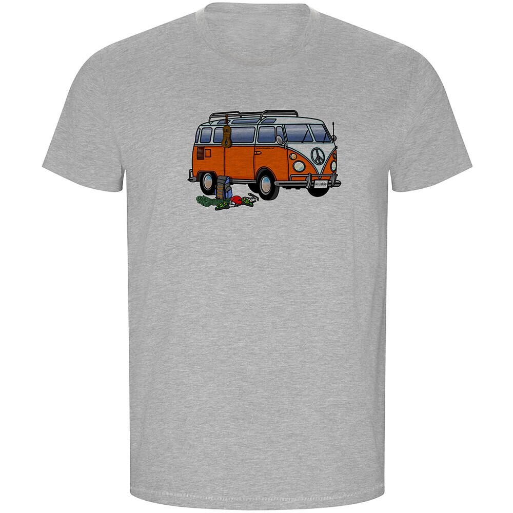 

Футболка Kruskis Hippie Van Climbing ECO, серый