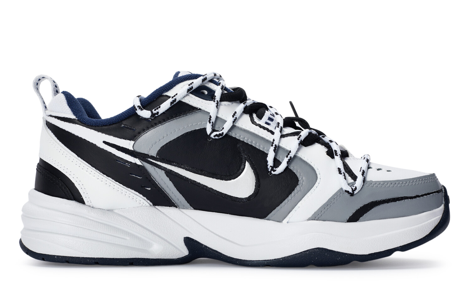 

Кроссовки Air Monarch 4 Chunky унисекс с низким верхом черного/серого цвета Nike, Черный, Кроссовки Air Monarch 4 Chunky унисекс с низким верхом черного/серого цвета Nike