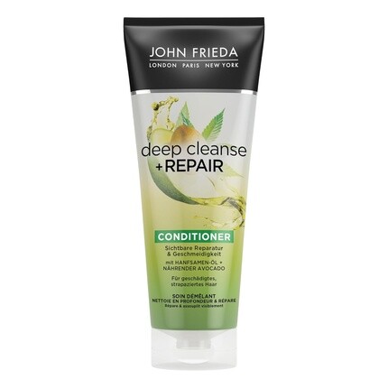 

John Frieda Кондиционер для глубокого очищения и восстановления 250 мл Видимое восстановление и гладкость поврежденных, подвергшихся стрессу волос