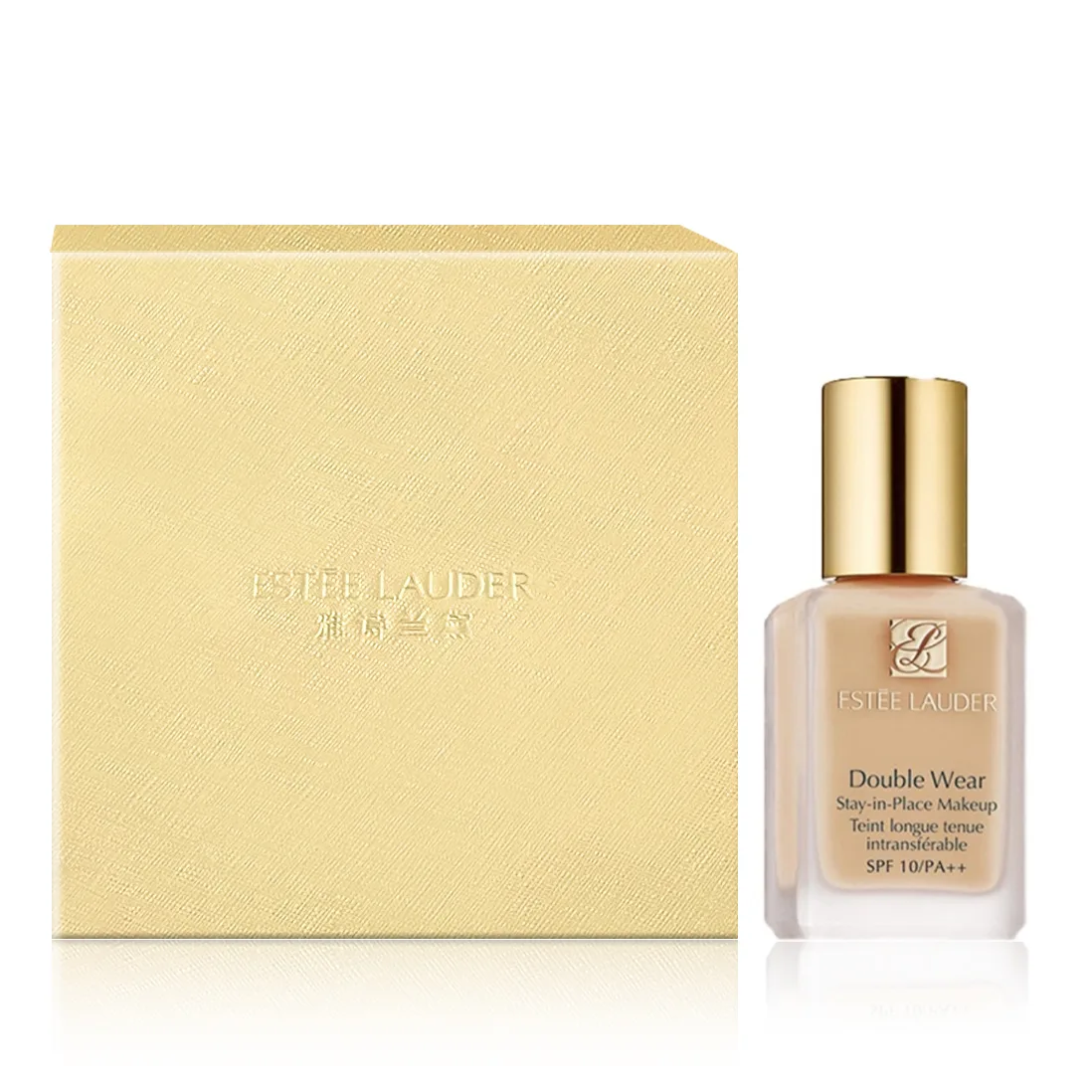 ESTEE LAUDER Тональная жидкость с высокой стойкостью на 24 часа, в комплекте с коробкой для хранения, 2W0 soft sand + counter gift box