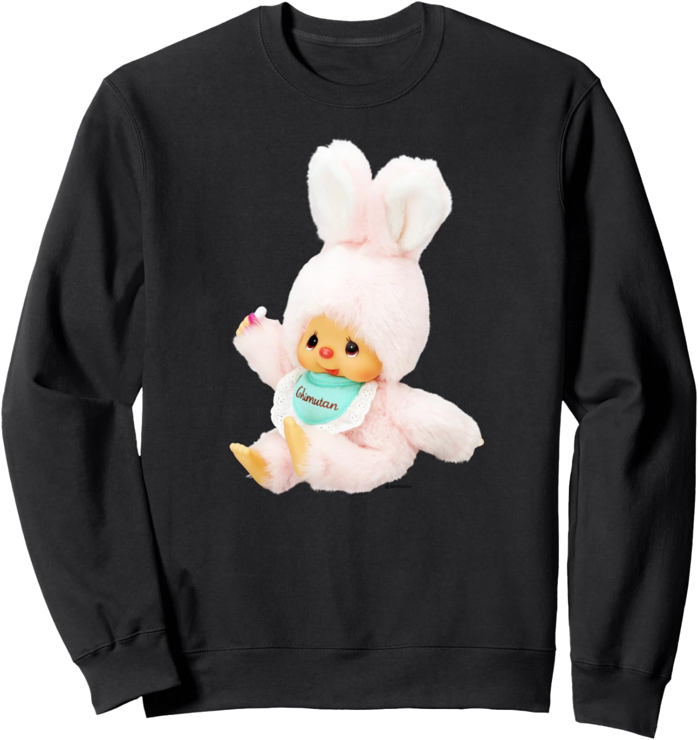 

Толстовка с графическим принтом Monchitch Monchhichi, черный