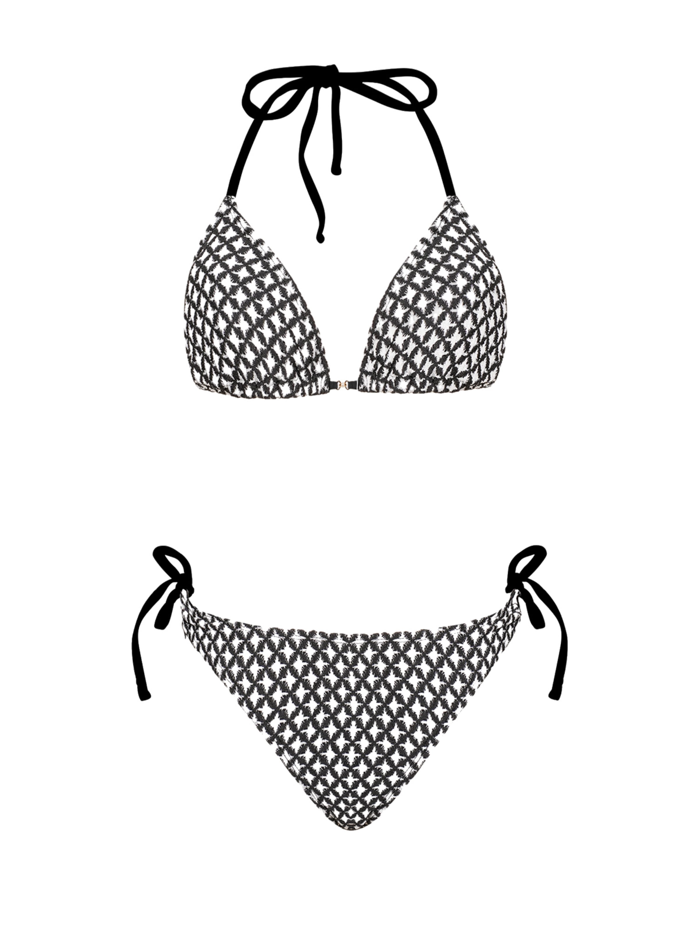 

Cupshe Бикини 'CAA12C4K176AC' в черном цвете