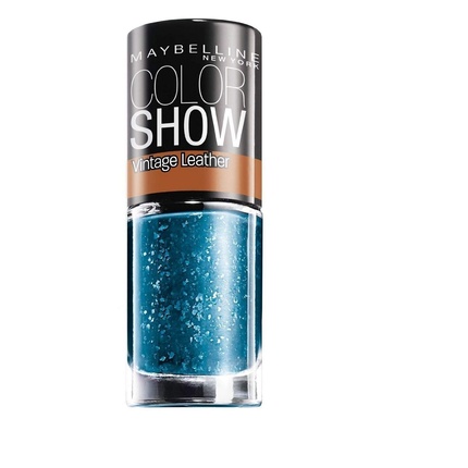 

Лак для ногтей Maybelline Color Show Vintage Leather — 207 Бирюзовый Искушение, Maybelline New York