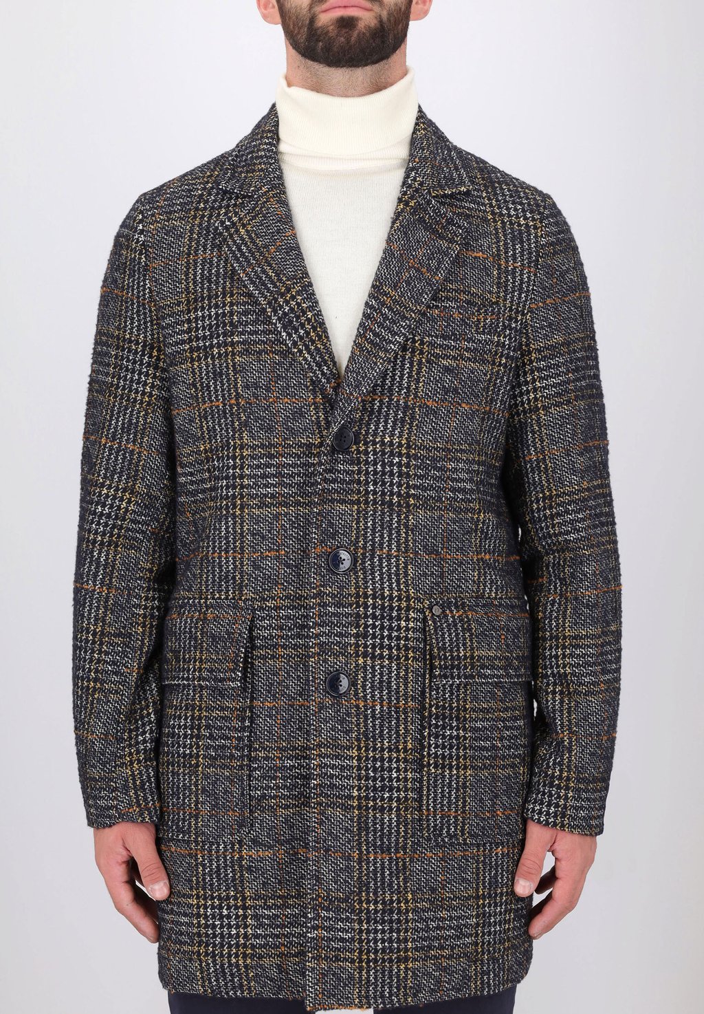 

Короткое пальто Cappotto classico Distretto12, синий
