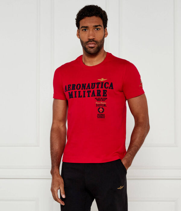 

Футболки Regular fit Aeronautica Militare, красный