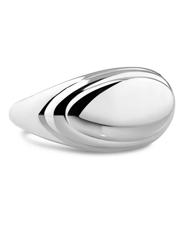 

Кольцо-Купол Contour-Line из стерлингового серебра, размер 8 Devata, silver