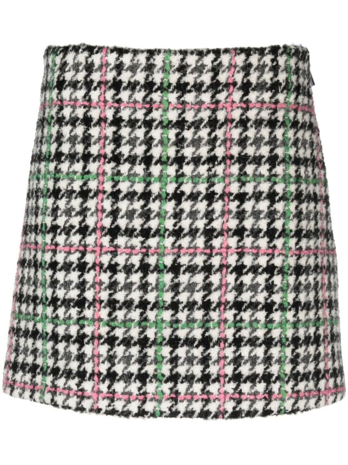 

MSGM юбка мини в клетку, белый
