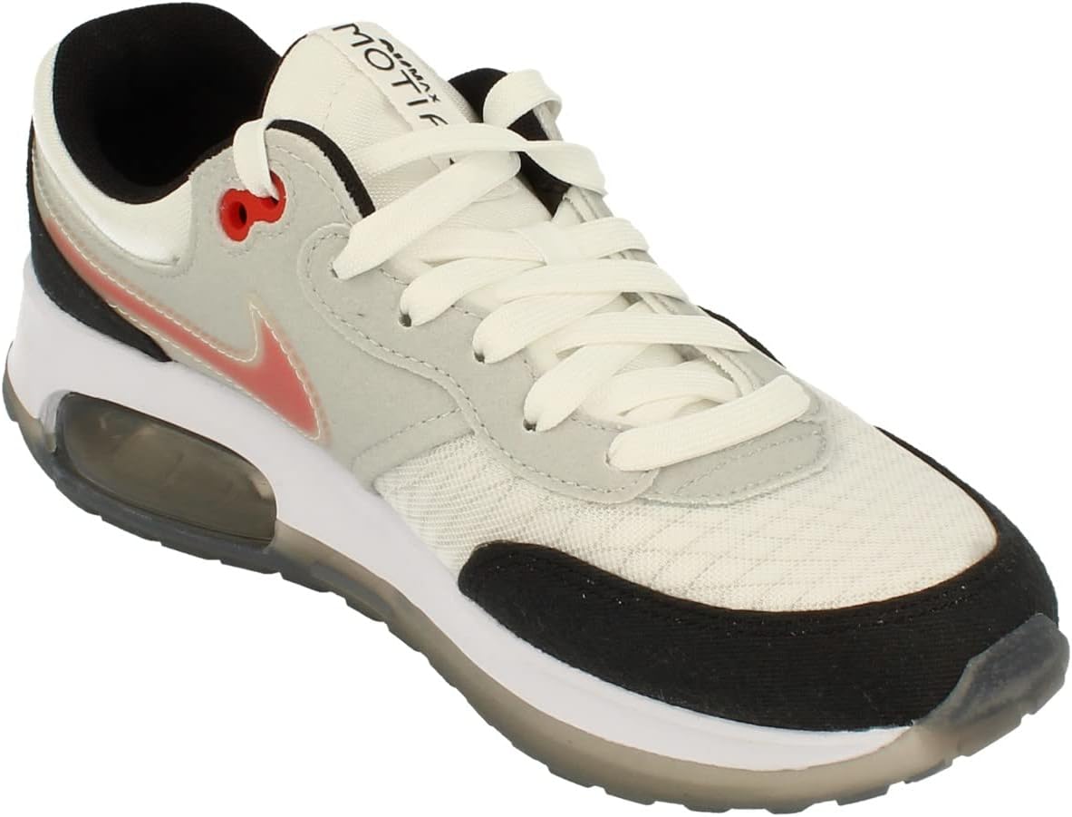 Кроссовки Nike Boys Air Max Systm, белый/черный/красный/серый — фото 4