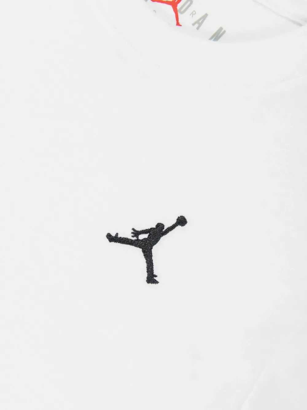 Футболка с вышитым логотипом Jumpman Jordan Kids, белый — фото 4