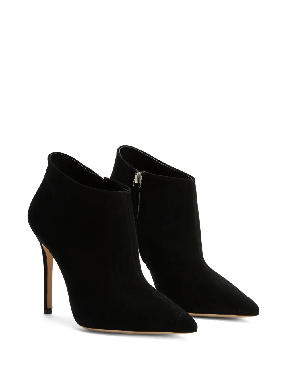 Ботильоны Greek 105 с заостренным носком Giuseppe Zanotti, черный — фото 2